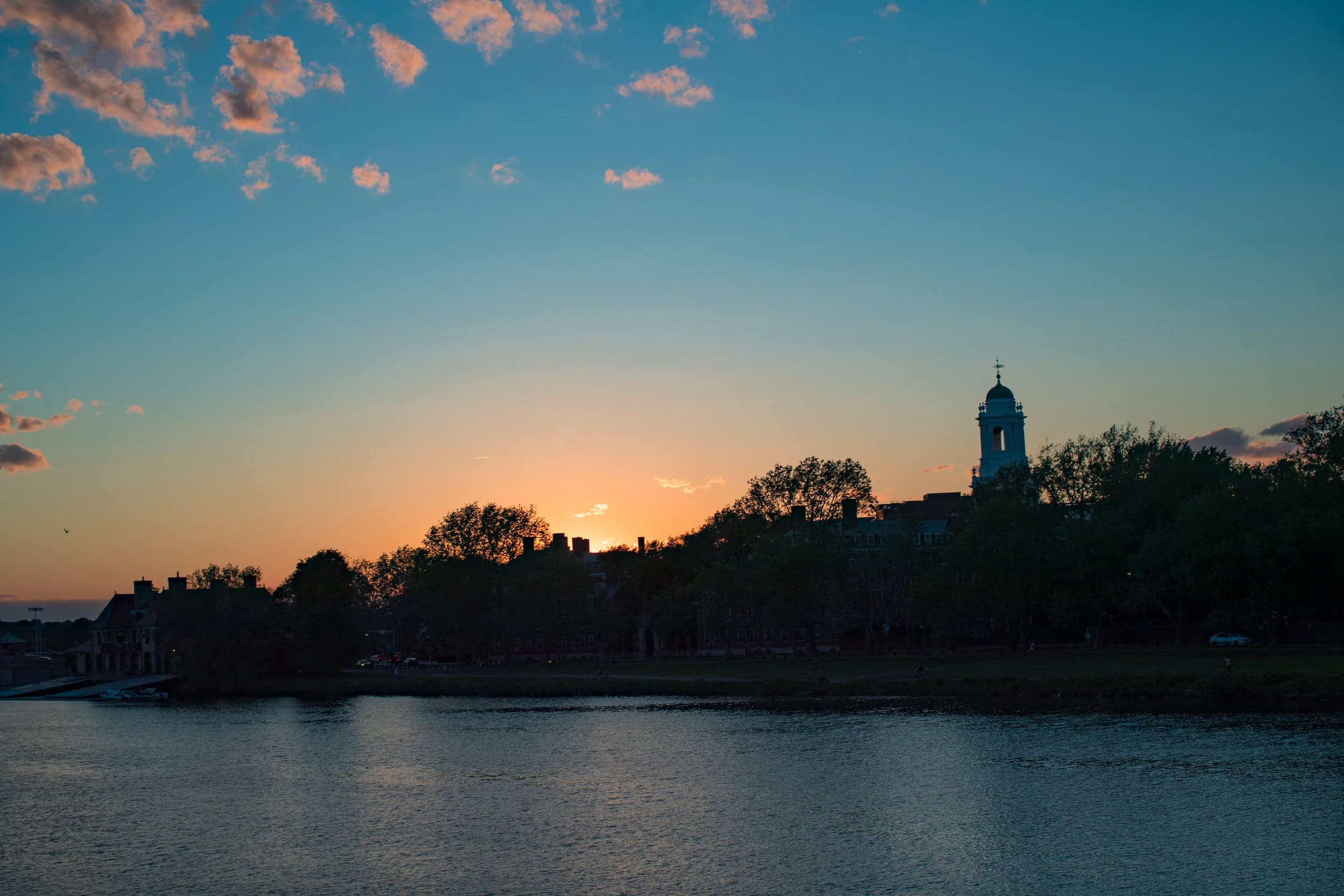 Harvard at Dusk